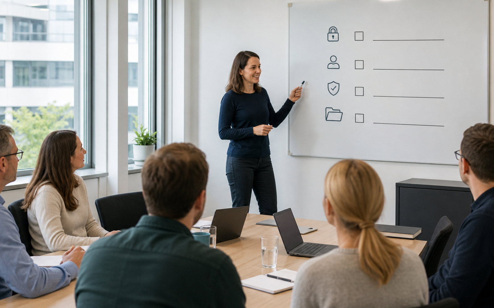Themenbild zu ISO 9001 / QM-Check für Krefeld